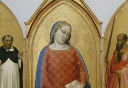 bernardo daddi vierge enceinte